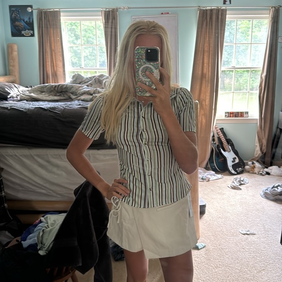 Princess Polly Tops - Princess Polly Anni Short Sleeve Shirt Multi - 4